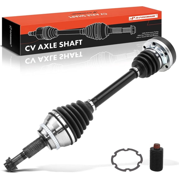 A-Premium CV Axle Shaft Assembly Compatible with Toyota Highlander 2001 2002 2003 V6 3.0L DOHC FWD Front Passenger Side