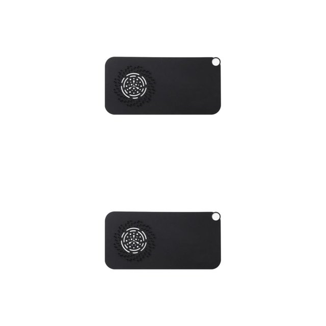 Billuyoard Colector de pelo para cocina, baño, ducha, inodoro, cubierta de drenaje para el suelo, tapón de agua reutilizable, colador de bañera Negro 2piezas Billuyoard CBP457411