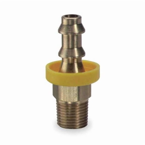 Speedaire Push on Hose Fitting,3/8"x1/4",BarbxNPT 5A253
