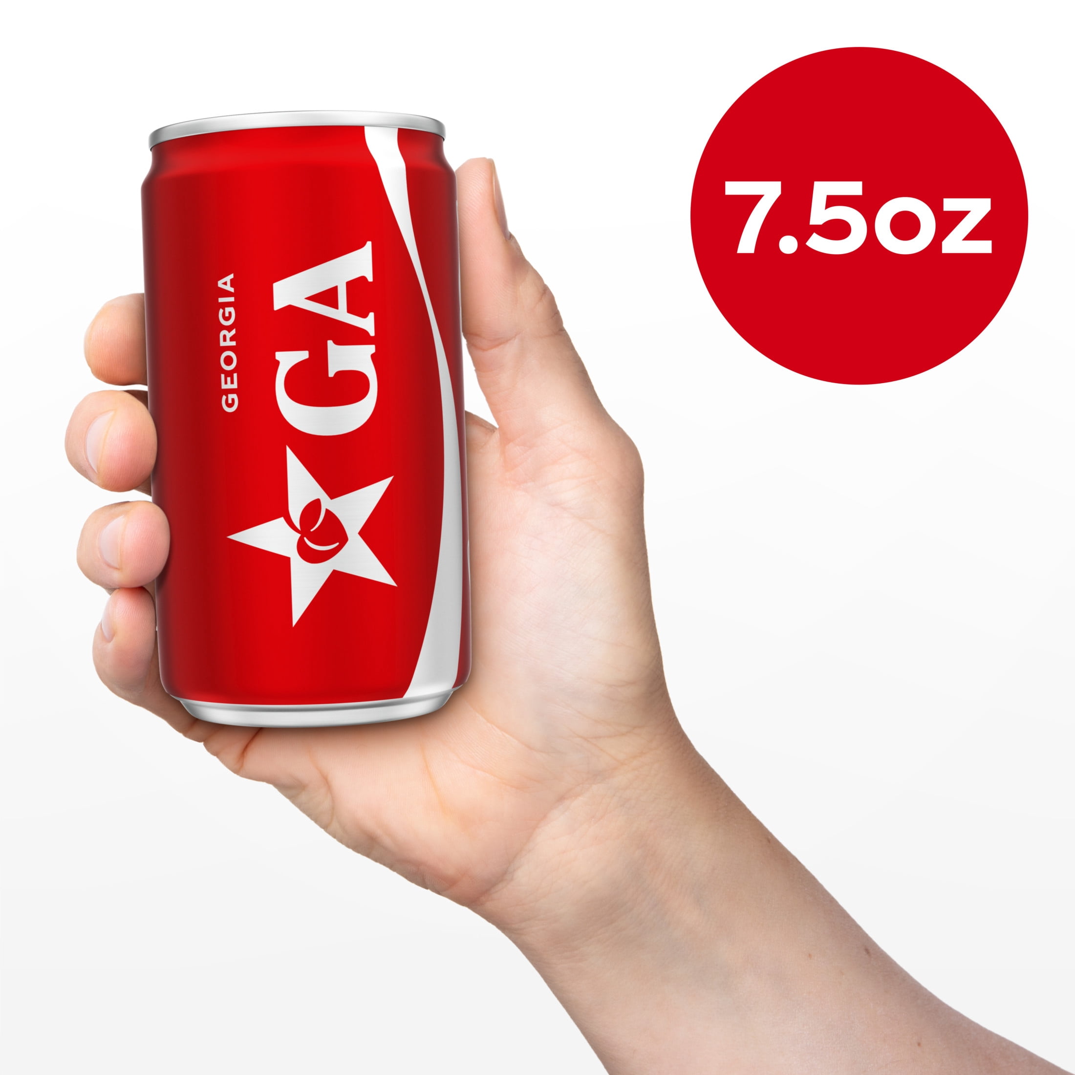Coca-Cola Soda Pop Mini Cans, 7.5 fl oz, 6 Pack