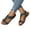 Grey, variant on Womens Open Toe Flat Sandals Ankle Strap Fashion Summer Shoe Soft Cushioned Footbed Slip On Slippers