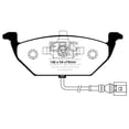 thumbnail image 2 of EBC Brakes Yellowstuff 4000 Series Street and Track Brake Pad Set Fits select: 2010-2014,2019-2022 VOLKSWAGEN JETTA, 2 of 8
