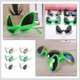 thumbnail image 3 of 6 pares de gafas de sol para fiestas de festivales, accesorios de disfraces de extraterrestres, gafas de sol para fiestas, accesorios, suministros para fiestas, 3 of 6