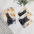 thumbnail image 5 of Pumpkin Lantern Black Cat Oven And Pot Holders Sets, Heat Resistant Pads Kitchen Decor for Cooking Baking BBQ Grilling, Christmas Kitchen Gifts, 5 of 6