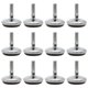 thumbnail image 1 of Ofertas Únicas 12pcs M6 x 18 x 30mm Pies Niveladores Ajustables Soporte de Piso para Muebles de Casa Pierna de Máquina, 1 of 7