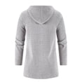 thumbnail image 3 of Suéter con cremallera para hombre, abrigo cálido, cárdigan medio largo, prendas de punto informales, ropa de otoño e invierno, novedad, 3 of 4