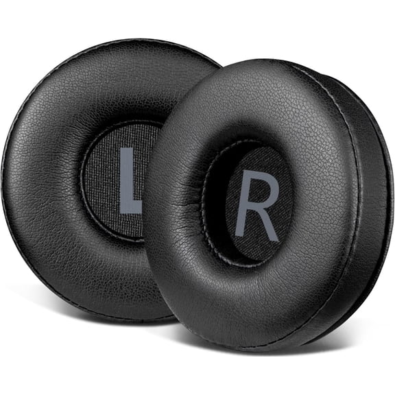 SOULWIT Earpads Replacement for Sony WH-CH500/CH510/CH520,MDR-ZX100/ZX110/ZX110NC/ZX220/XB200/ZX300/ZX330BT,MDR-V100/V150/V200/V250/V300/V400, Ear Pads Cushions for DR-BT101 - Black