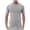 Gray, variant on DPTALR Men's Summer Solid Color Athletic Fit Crew Neck Short Sleeve Training T-shirt,Black, M