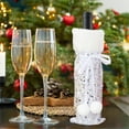 thumbnail image 5 of dajkiuy Christmas Wine Bottle Cover, Reusable Sequin Wine Gift Bag for Holiday Christmas Xmas Decorations Wedding Birthday Party Bar, 5 of 6