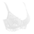 thumbnail image 3 of EOYWHK 1PC Plus Size Bras, Women's Lace Comfortable Plus Size Ultra-thin Bra With Steel Rims Gathered Without Chest Pads, 3 of 8
