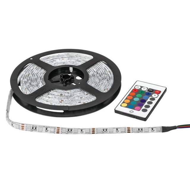 Tira Led Rgb 2835 5 Mts Control 18 Botones Genérico 2835 5 Mts