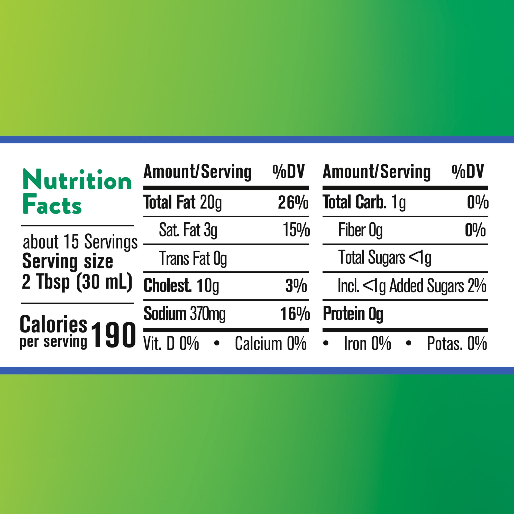 (6 pack) Wish-Bone Creamy Caesar Salad Dressing, 15 fl oz