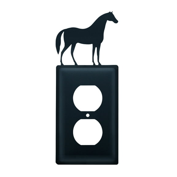 Horse Single Outlet Cover