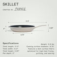 thumbnail image 5 of Made In Cookware - Enameled Cast Iron Skillet - Antique White, 5 of 7