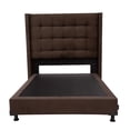 thumbnail image 2 of Box Base Cama King Size + Cabecera Titan Chocolate, 2 of 7