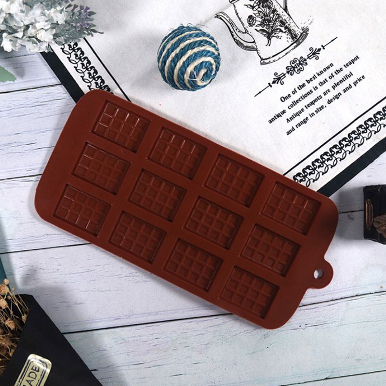 Mini Candy Bar Chocolate Mold  Mini Chocolate Bar Silicone Mold for  Cupcake Toppers - Sweets & Treats™