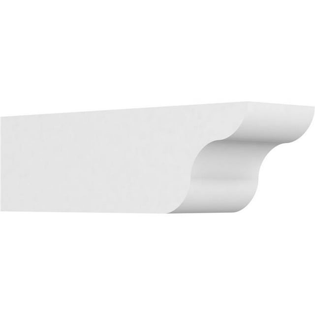 Ekena Millwork RFTP06X06X20CAR 6 x 6 x 20 Po Queue de Chevron en PVC de Qualité Architecturale Standard
