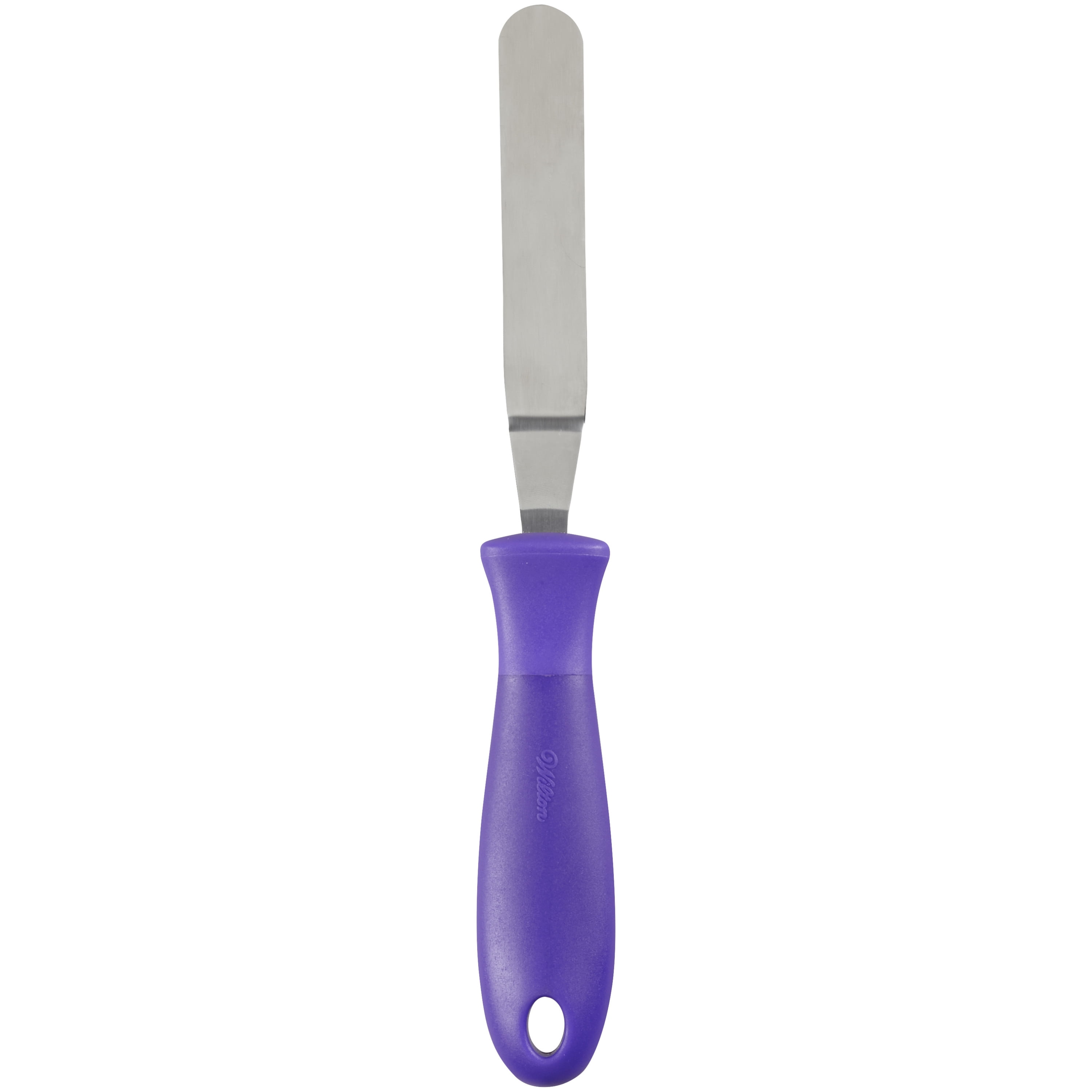 Wilton Angled Icing Spatula, 9-Inch, Purple
