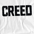thumbnail image 2 of Creed T-Shirt Cracked Logo Unisex Graphic Tee For Men & Women White&nbsp;, 2 of 7