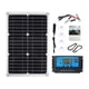 thumbnail image 2 of de del panel solar de 180 vatios 18v / 5v Conjunto dual de células solares USB - Controlador 100A Sunnimix Panel de carga, 2 of 8