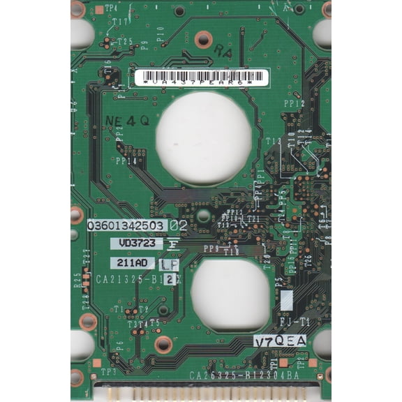 MHT2020AT, CA06297-B022, CA26325-B12304BA, Fujitsu 20GB IDE 2.5 PCB