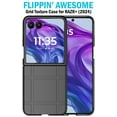 Case for Motorola RAZR+ 2024, Nakedcellphone Slim Hard Shell Protector