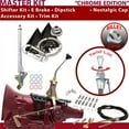 thumbnail image 1 of American Shifter  TH400 Shifter Kit Chrome 8 in. E Brake Cable Clamp Clevis Trim Kit Dipstick for EDBA3, 1 of 1