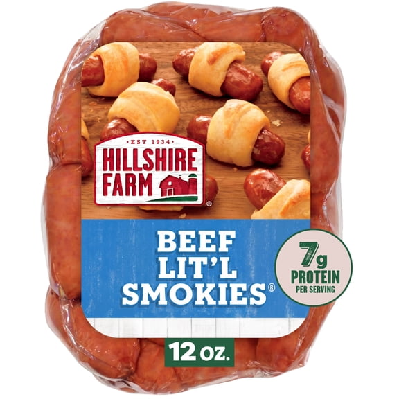 Hillshire Farm Beef Lit'l Smokies Smoked Sausage Links, 12 oz