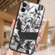 thumbnail image 3 of Funda de silicona suave con trébol negro de Anime para Apple iPhone 15, 14, 13, 12 Mini, 11, XS, XR, X, 8, 7 Pro Max Plus, 3 of 5