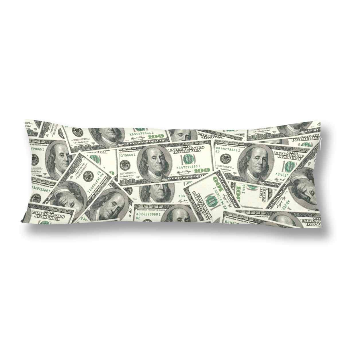Abphoto 100 Dollar Bills Current Money Us Dollar Pillow Covers