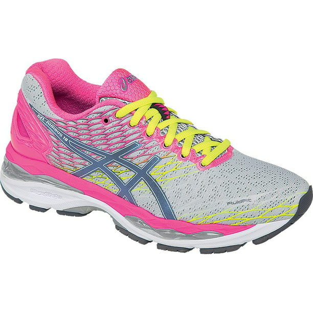 afstuderen lichtgewicht Aanpassing ASICS Women's GEL-Nimbus 18 Running Shoes T650N - Walmart.com