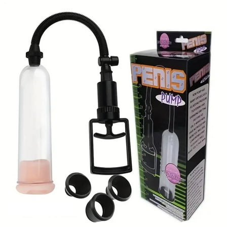 Xbonp Penis Pump with Strong Suction, Black, 1 Piece