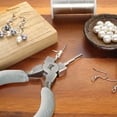 thumbnail image 6 of The Beadsmith Micro Wire Looping Pliers – Create 6 Sizes (Ranging 1-4mm) of Loops & Jump Rings, 6" long (150mm), Polished Steel Head & Cushioned Comfort Handle, 6 of 7