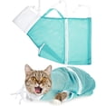thumbnail image 2 of Sac de Toilette pour Chat de Toilettage de Chat Sac de Bain Réglable Sac de Lavage de Chat Multifonctionnel Sac de Retenue de Chat Empêcher de Mordre Grattage pour le Bain, la Coupe des Ongles, les Oreilles Propres, Gardant le Calme, 2 of 8