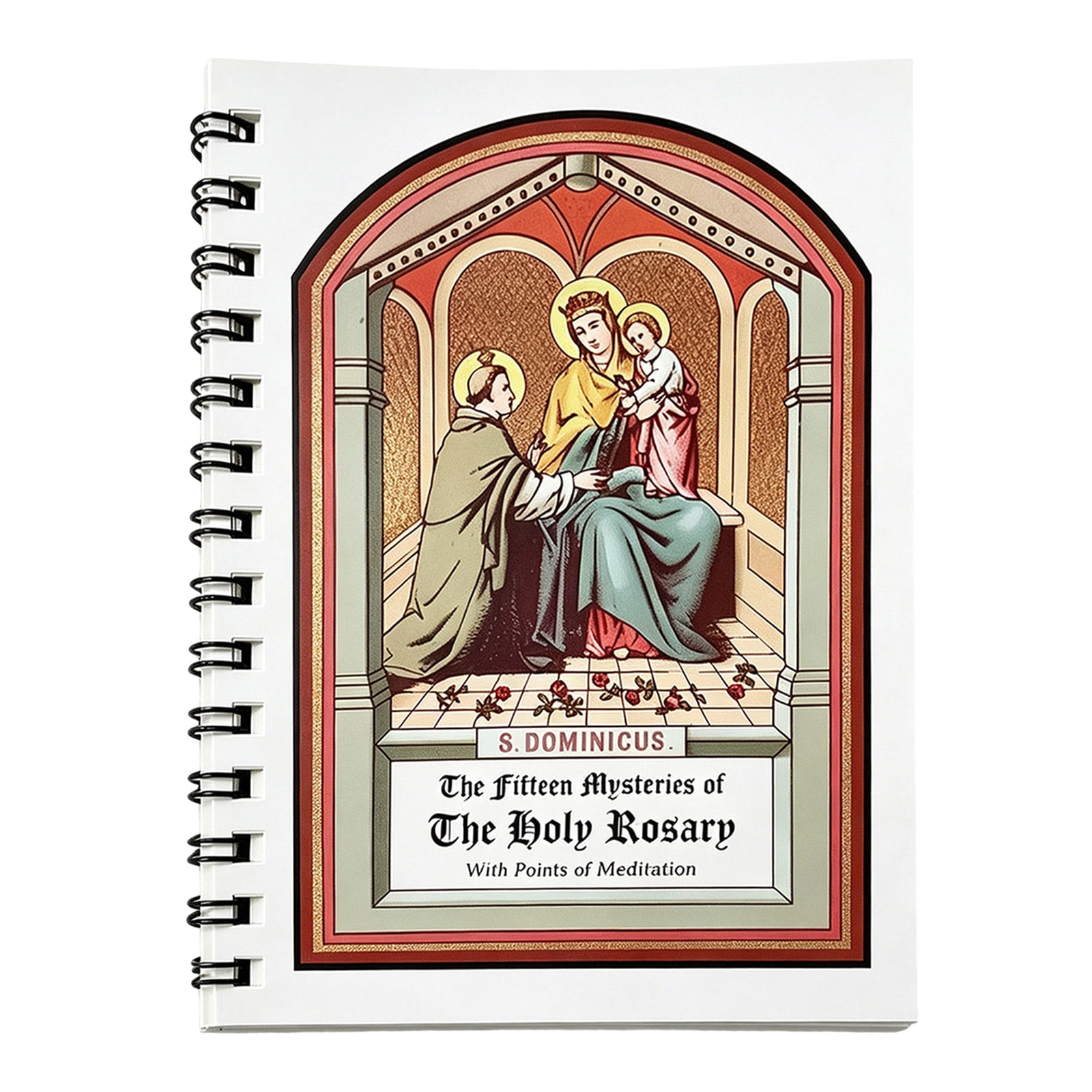 Small‑Size Rosary Devotional Book Our Lady of Fatima Rosary Meditation Booklet Traditional Catholic 15 Decades Bead‑Focused Meditations