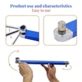 thumbnail image 2 of Tight Reach Extension Wrench Offset Extension Wrench With 4 Transmission Adapter 71.2 Nm Maximum Torque Socket Wrench Tool For Water Pump AC Generators extension wrench, 2 of 5