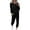 Black, variant on cfhntfmh Sweatsuits for Women 2 Piece Outfit Lounge Sets Workout Hoodies and Sweatpants Fall Fashion Tracksuit with Pocket