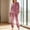 Pink, variant on Abomasnow Pajamas for Women Set Soft Sharpe Fleece Lined Warm Pajama Set Fuzzy Pjs Winter 2 Piece Flannel Lounge Set