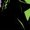 BLACK, variant on Wicked - Stained Glass Elphaba - Youth Crew Fleece Sweatshirt