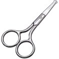 thumbnail image 1 of Nose Hair Scissors,eyebrow Scissors , Stainless Steel Small Scissors Round Tip Design, Barber Hair Cutting Scissors, Sharp Shears Beard & Mustache, S, 1 of 5