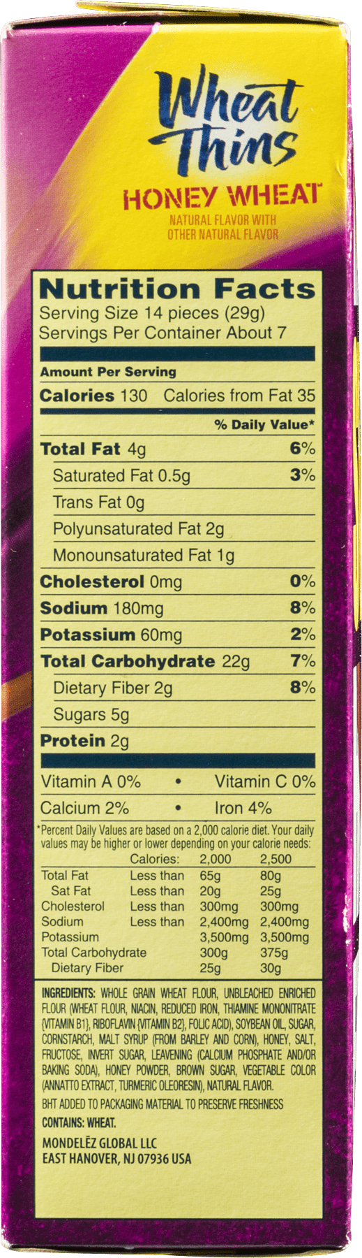 Wheat Thins Nutrition Facts Besto Blog