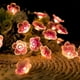 thumbnail image 5 of Decoración del hogar, decoración de habitaciones, guirnalda de luces de flores, luces decorativas Sakuras Lights, tiras de luces de 2,1 m y 20 LED a batería, nuevas luces para fiestas, patios, jardine, 5 of 6