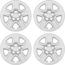 Kojem 17" Wheel Skins Hub Caps Full Rim Covers for 2006-2012 Toyota RAV4 5-spoke 4 PCS Silvery