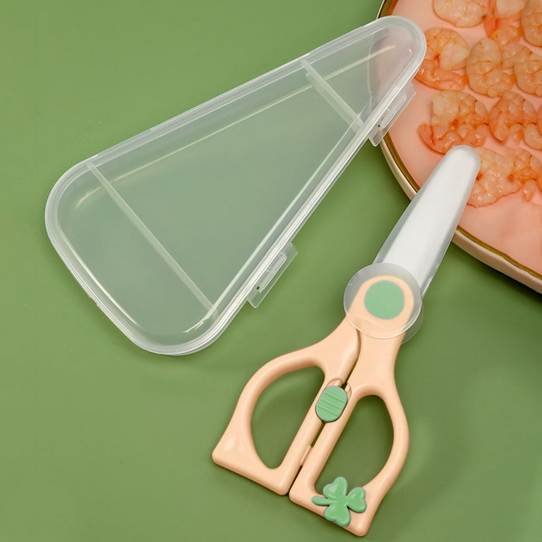 Ceramic Baby Food Scissors Household Toddler Feeding Aid Scissors