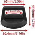 thumbnail image 4 of Crock Pot Lid Universal Pot Lid Lid Handle Replacement with Screws Black Bottom Diameter 78mm/3.07inch for Replacing Kitchen Cookware Pot Handles 2PCS, 4 of 5