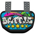 thumbnail image 2 of Battle Sports Graffiti23 Plaque de Protection Chromée pour Adulte Football, 2 of 3