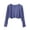 *Navy, variant on VBVC Women's Cropped Long Sleeve Open Front Cardigan,Lightweight Knit Shrug Bolero Cover Up For Women,Ladies' Casual Summer Layering Top,Beige,Free Size