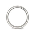 thumbnail image 6 of Chisel 8mm Stainless Steel Grooved Comfort Fit Wedding Band Ring, 6 of 7