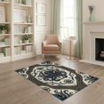 thumbnail image 2 of ODIKA Octopus Koi Ocean Explorer Cephalopod Navy Symmetrical Cartoon Non-Slip Chair-Friendly for Home Office, Gaming Room, Under Desk, 2 of 7