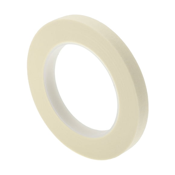 Unique Bargains Painters Tape Easy Removal Masking Master Tape 140U White 0.5 Inches x 52.5 Yards